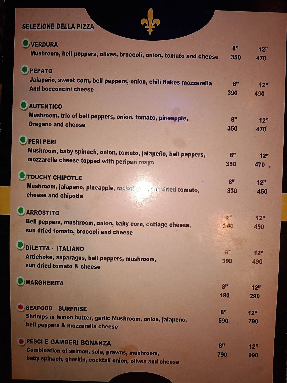 delectable cafe menu