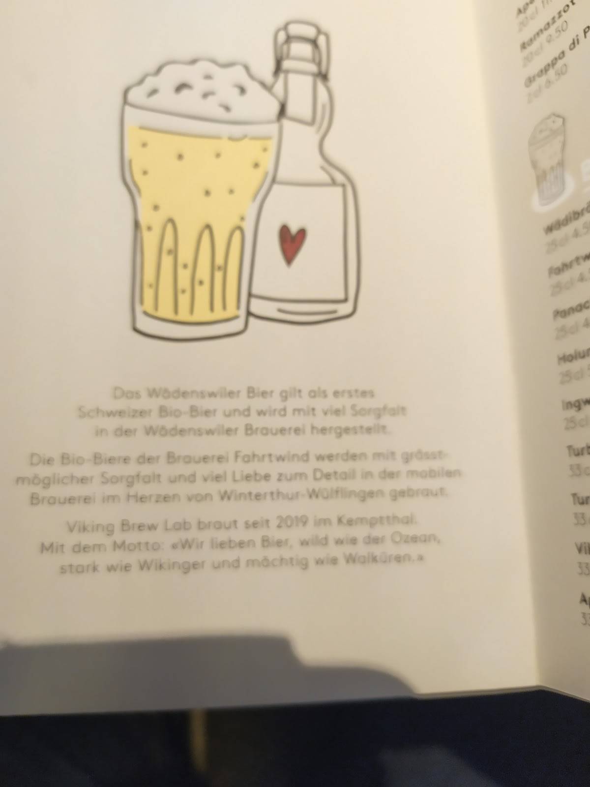 Menu di tibits 