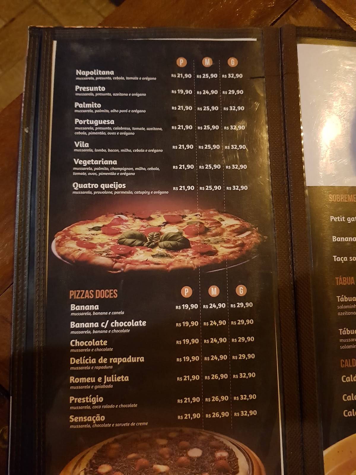 Restaurante Bom Garfo cardápio