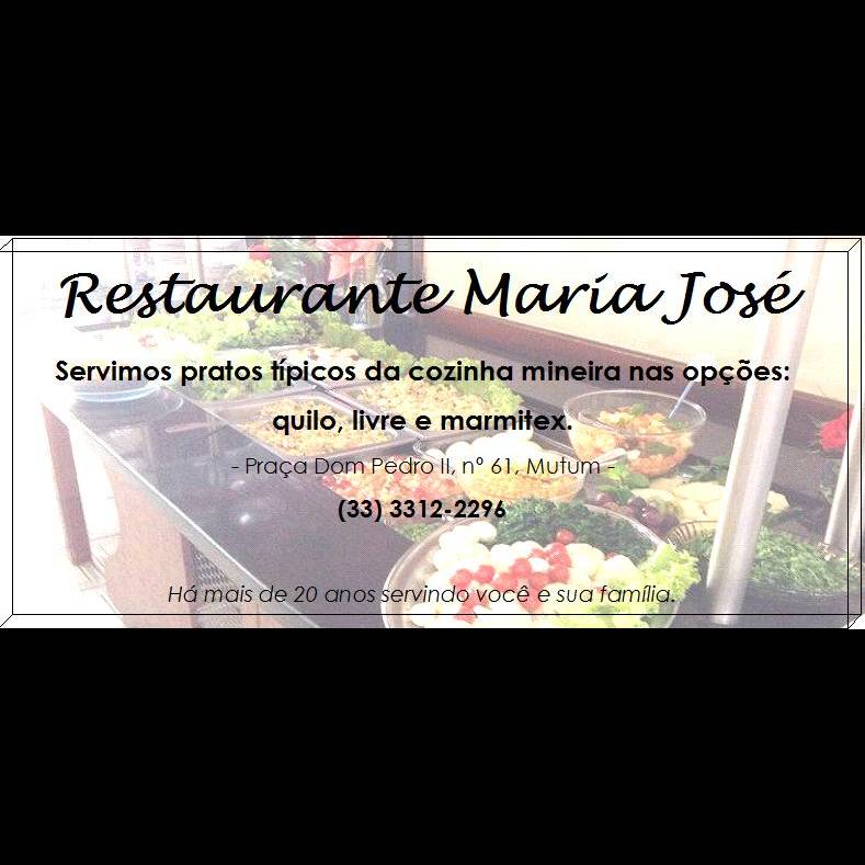 Restaurante Maria José cardápio