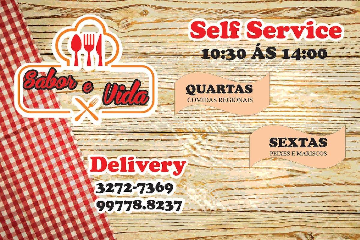 Restaurante Sabor & Vida cardápio