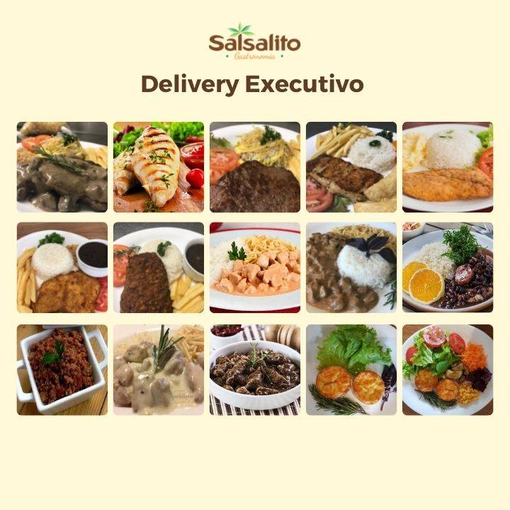 Restaurante a Quilo e Delivery p/ Almoço em Botafogo/RJ - Salsalito cardápio