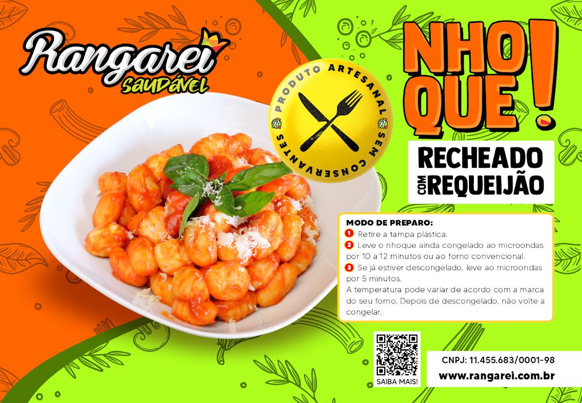 Restaurante e Marmitaria - Rangarei cardápio