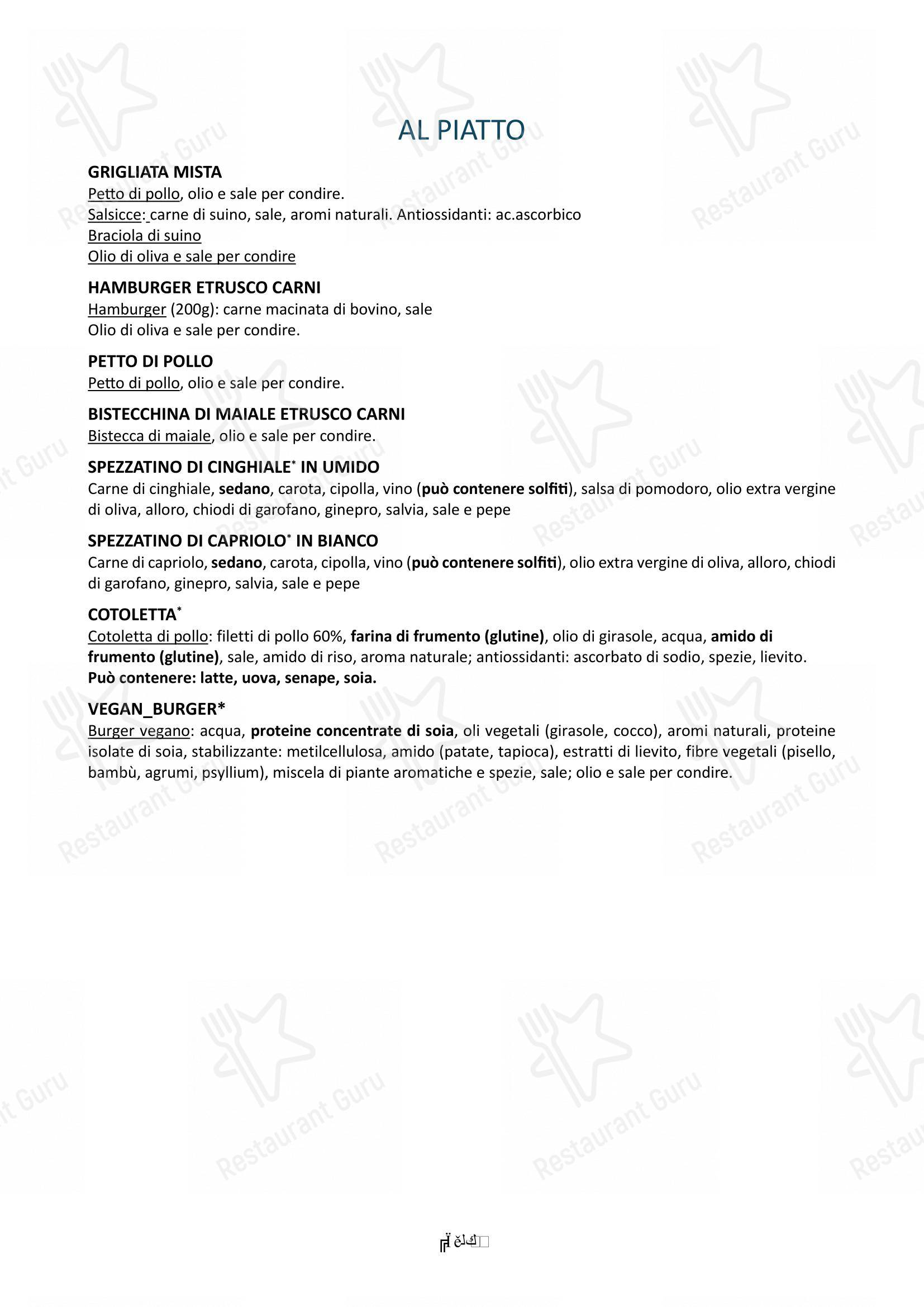 Menu di Ristorante CUKUC - Menu