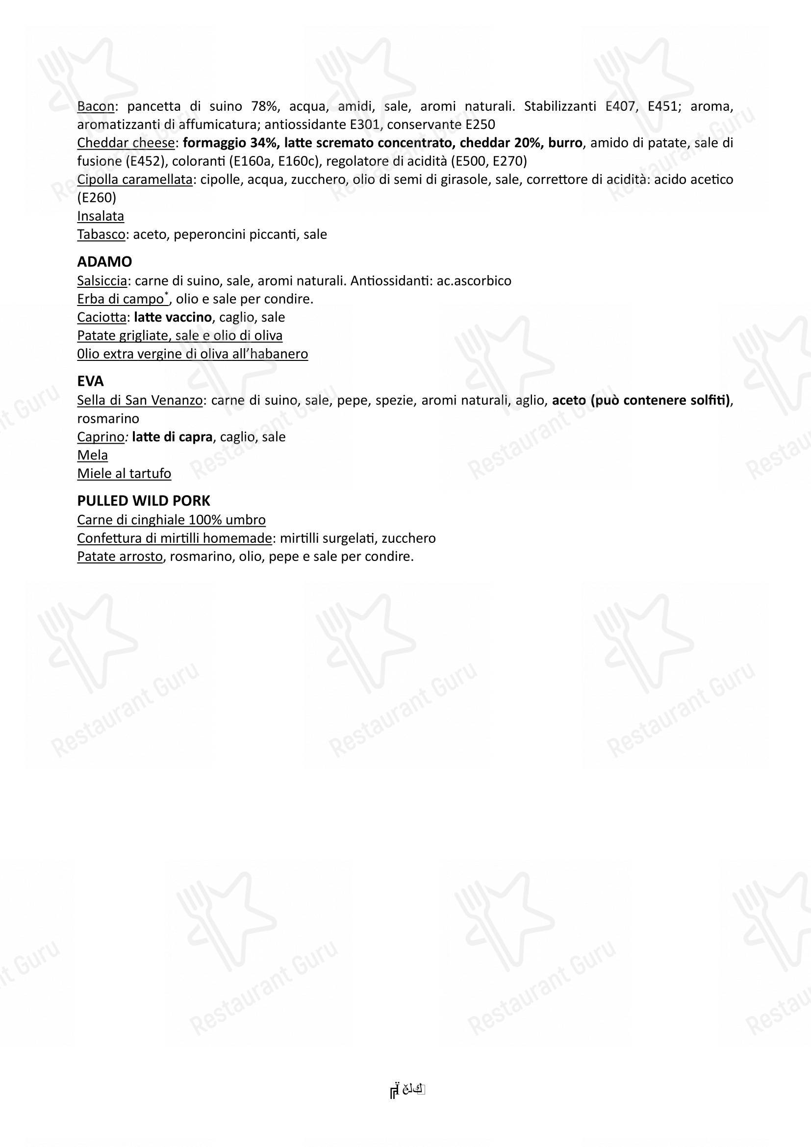 Ristorante CUKUC in Perugia - Menu