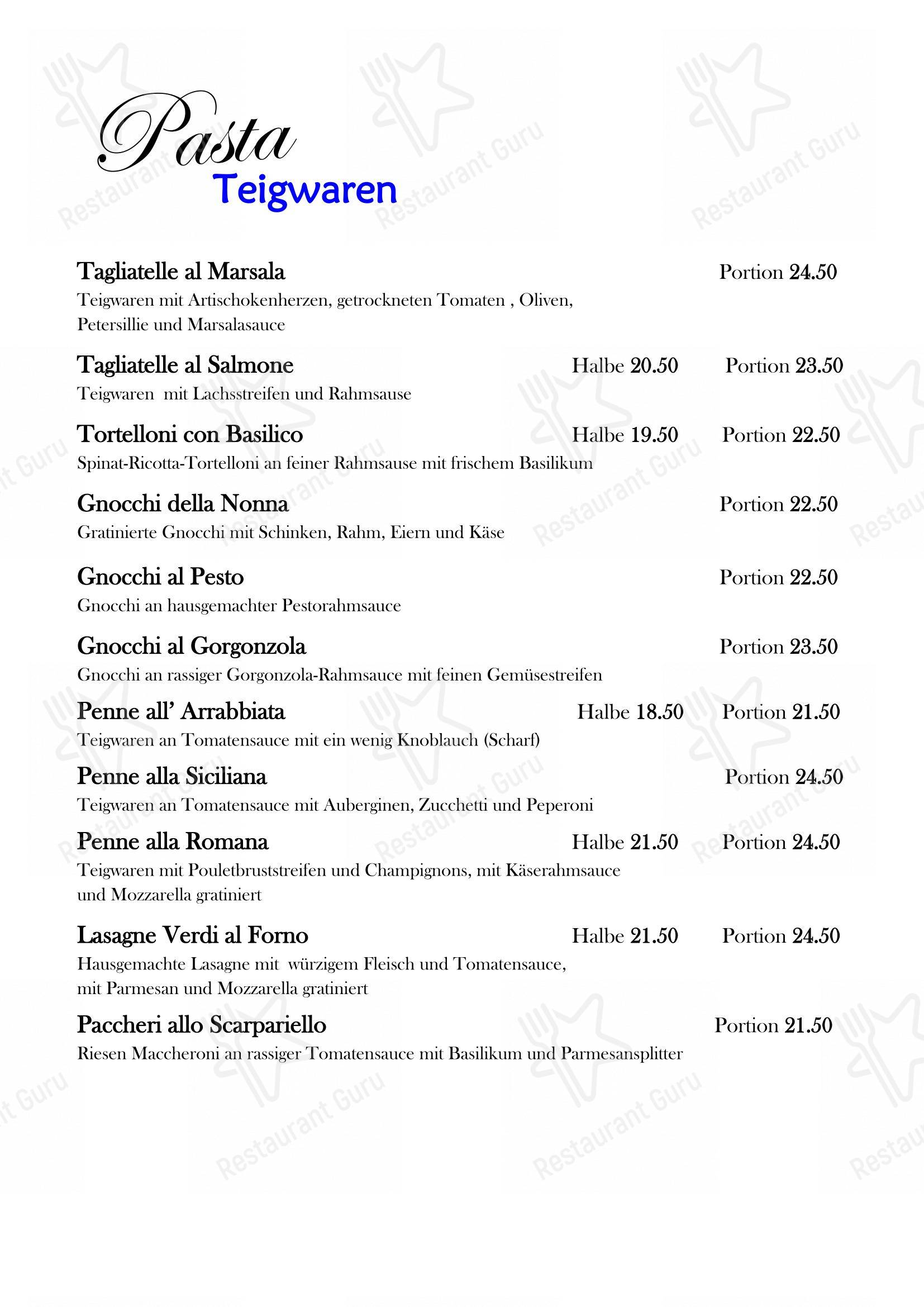 Menu bar per Ristorante Da Carlo ristorante
