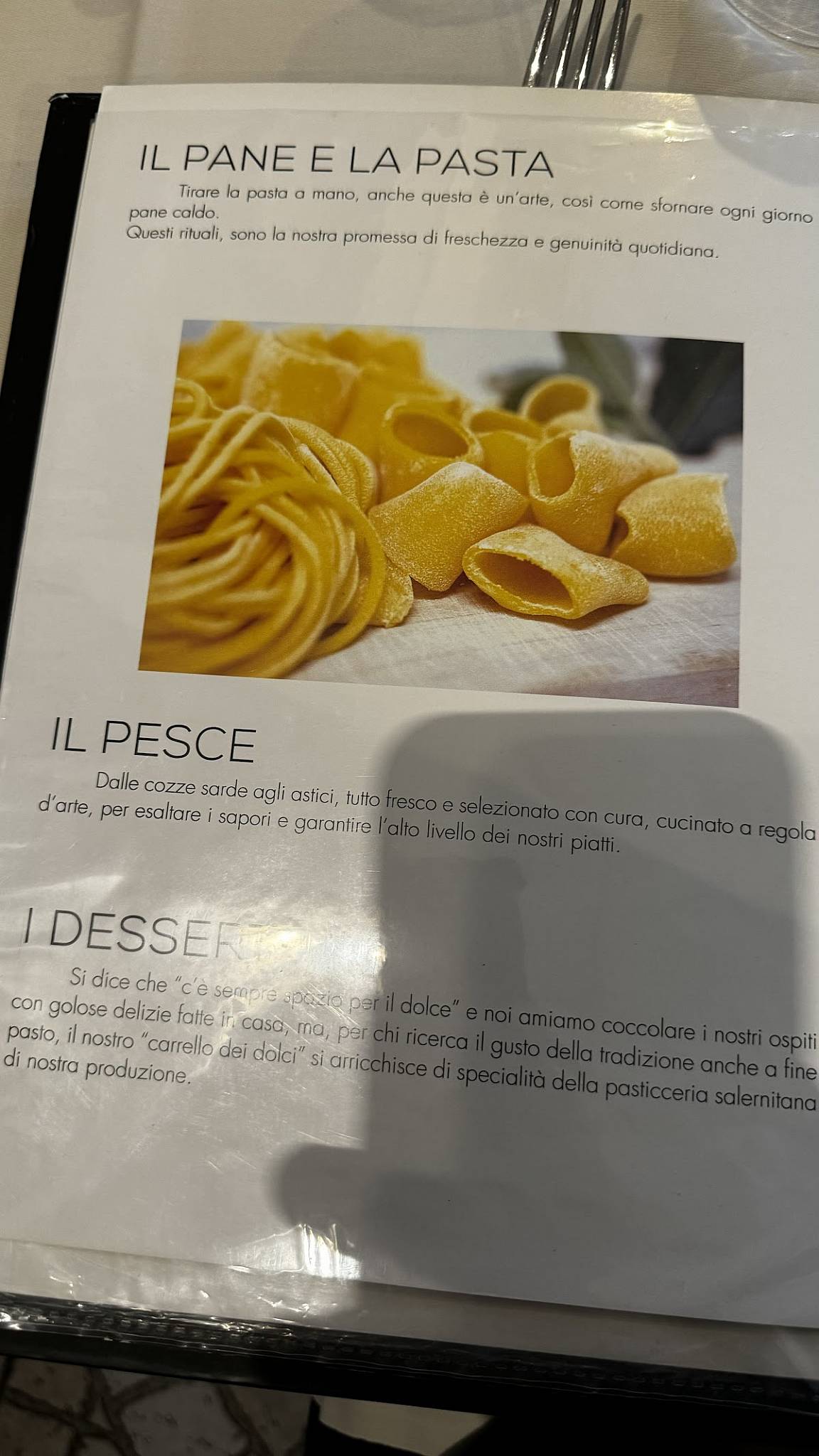 Menu di Il Pacchero 