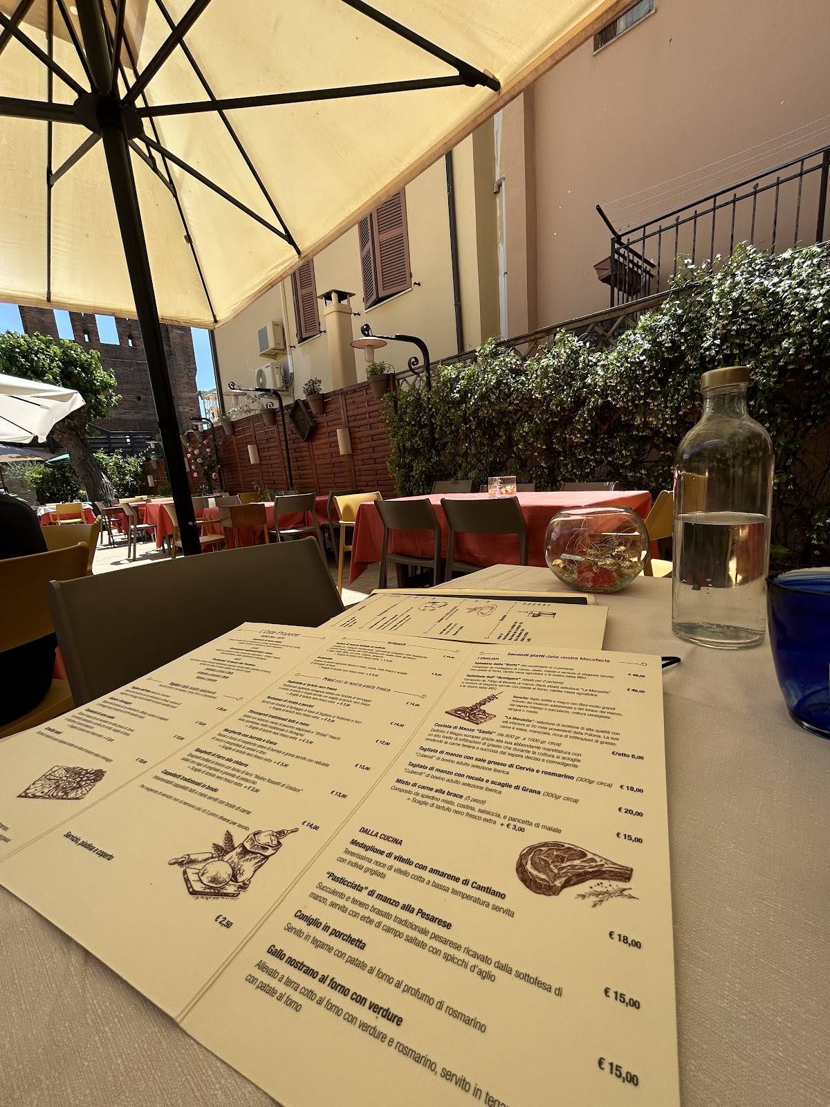 Menu di Ristorante La Botte 
