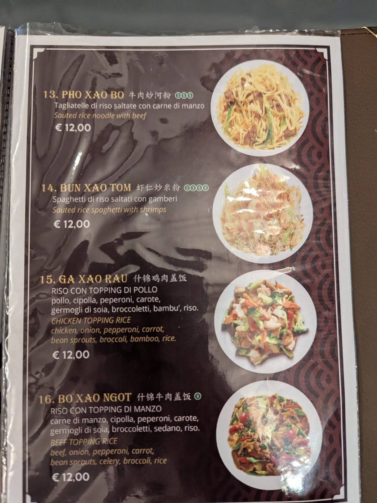 Menu di Ristorante Phở 1 