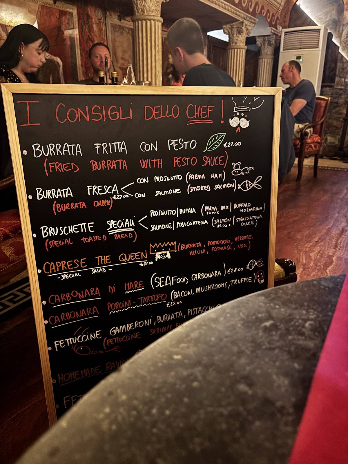 Menu di Ristorante Pizzeria Al Picchio 