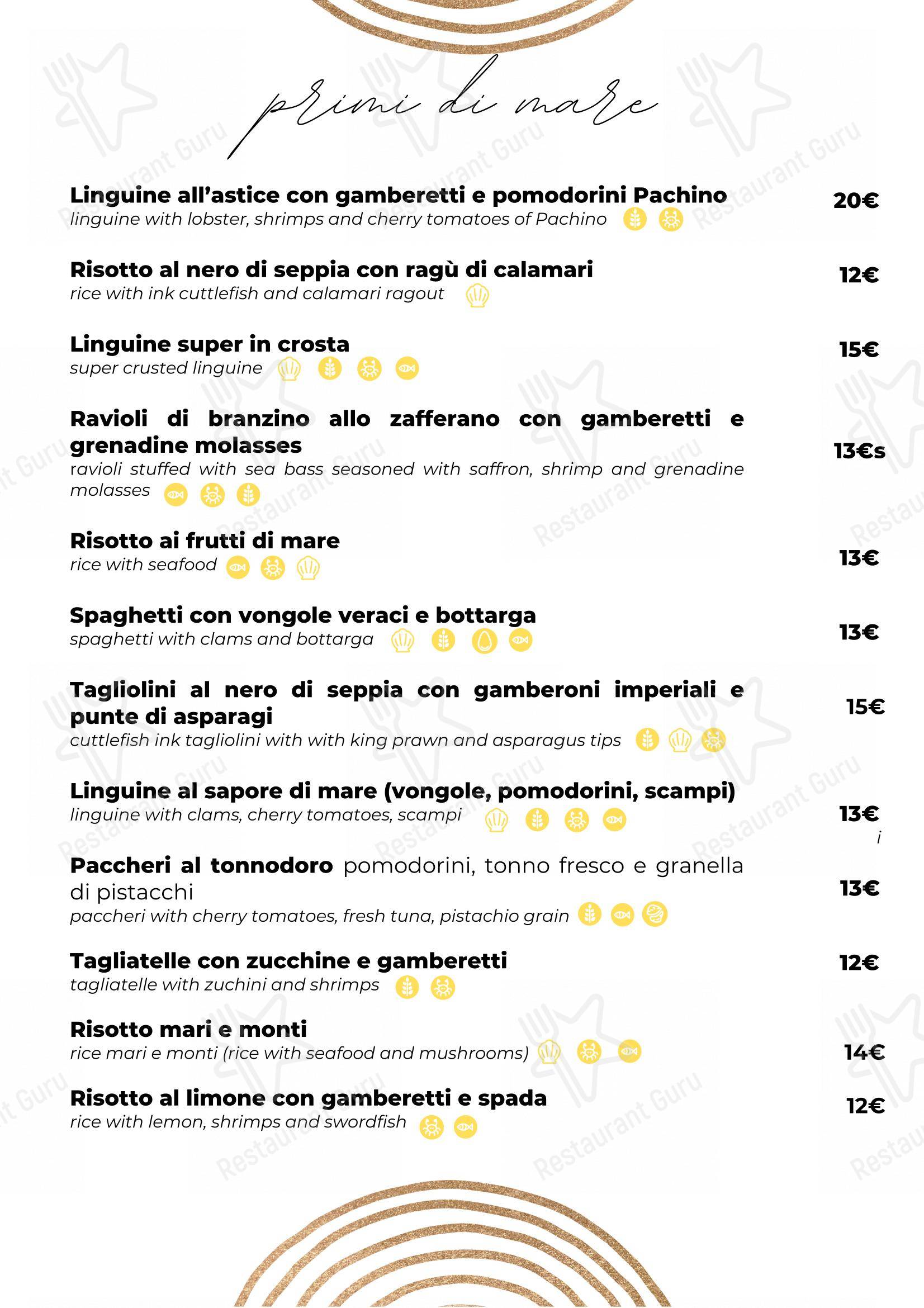 Menu di Ristorante Pizzeria Andromeda - Menu
