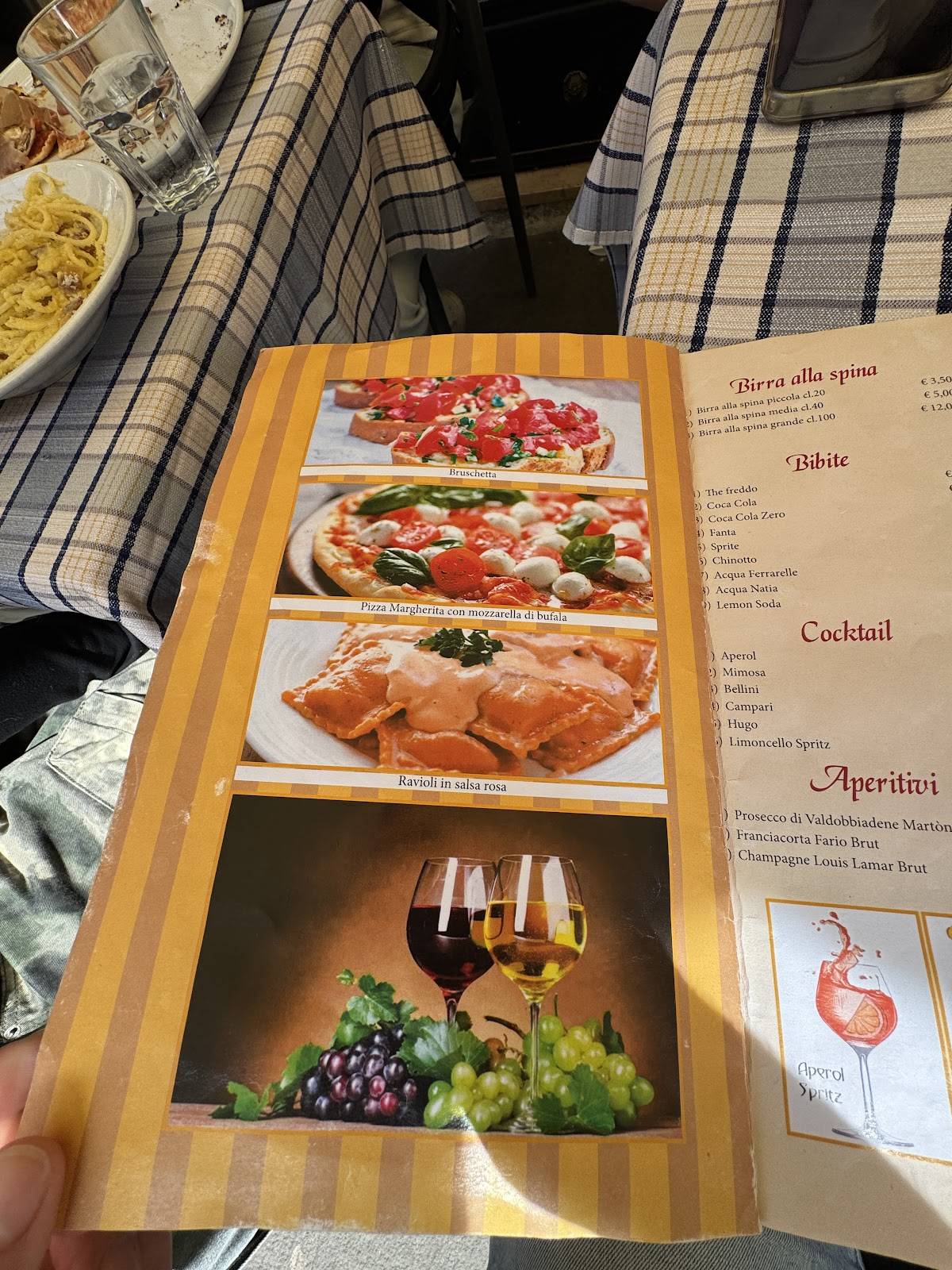 Menu de Ristorante Pizzeria Castello