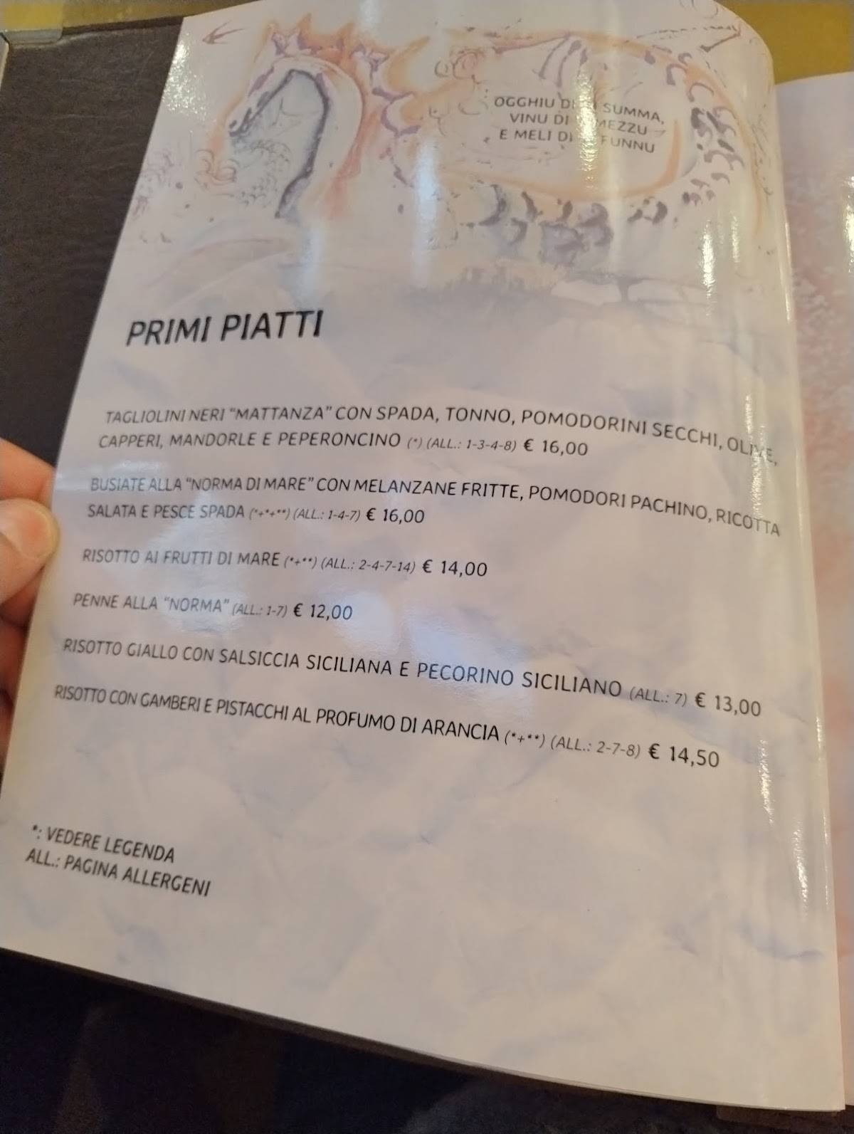 Menu di Il Carrettiere 