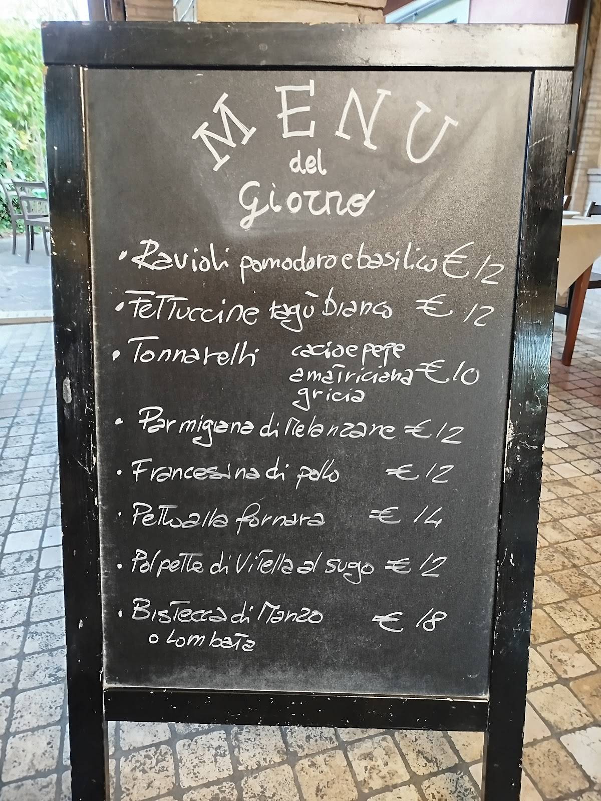 Menu di Ristorante Pizzeria Il Casale Roma 