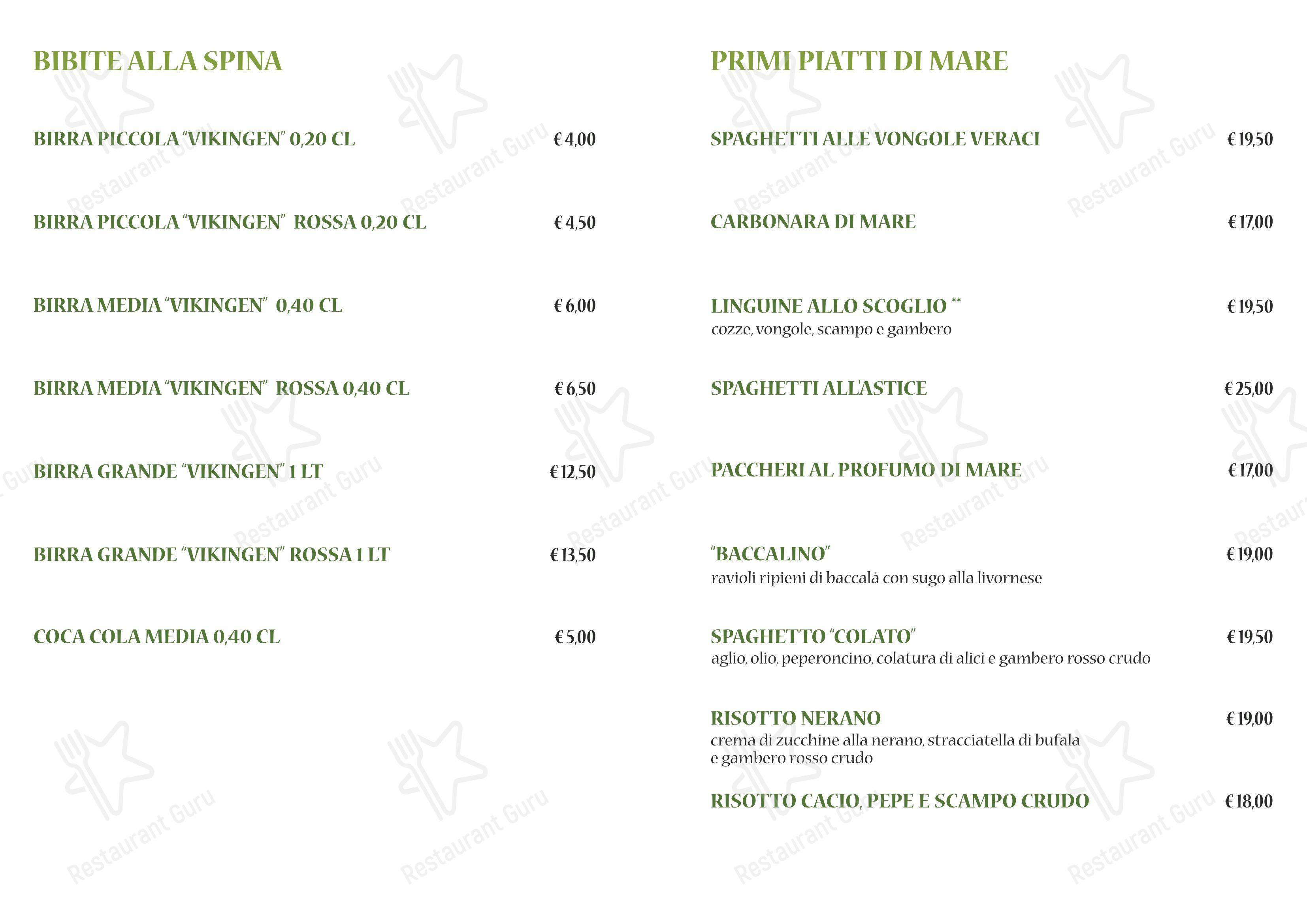 Menu per Ristorante Pizzeria Il Torrione in Colle di Val d'Elsa