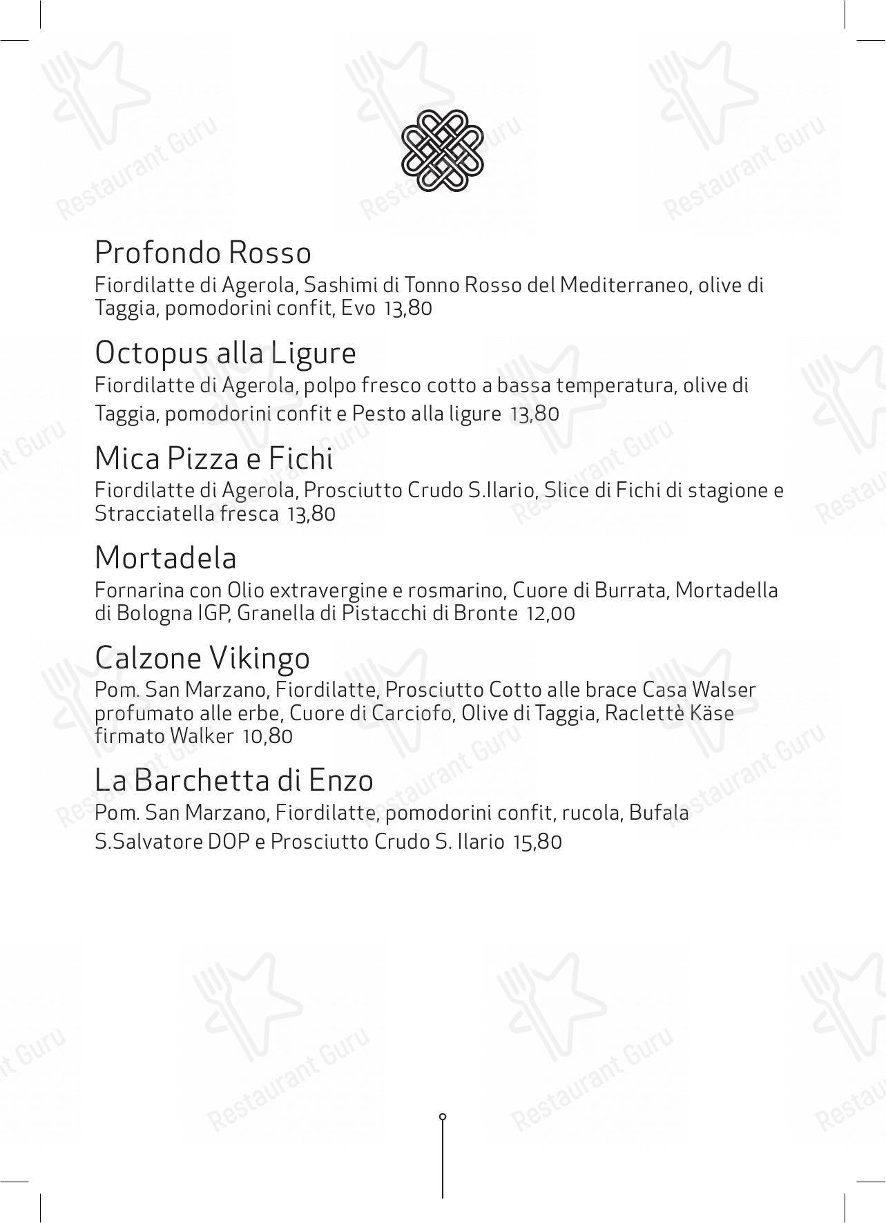 Ristorante Vikingo in Domodossola - Dinner Menu
