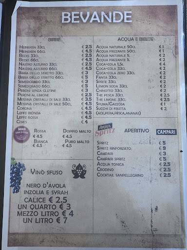 Menu di Ristorante bistro 73 