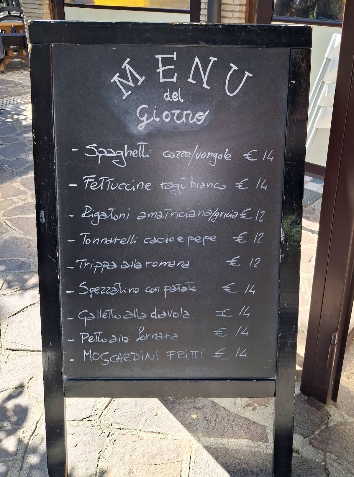 Menu di Ristorante Pizzeria Il Casale Roma 