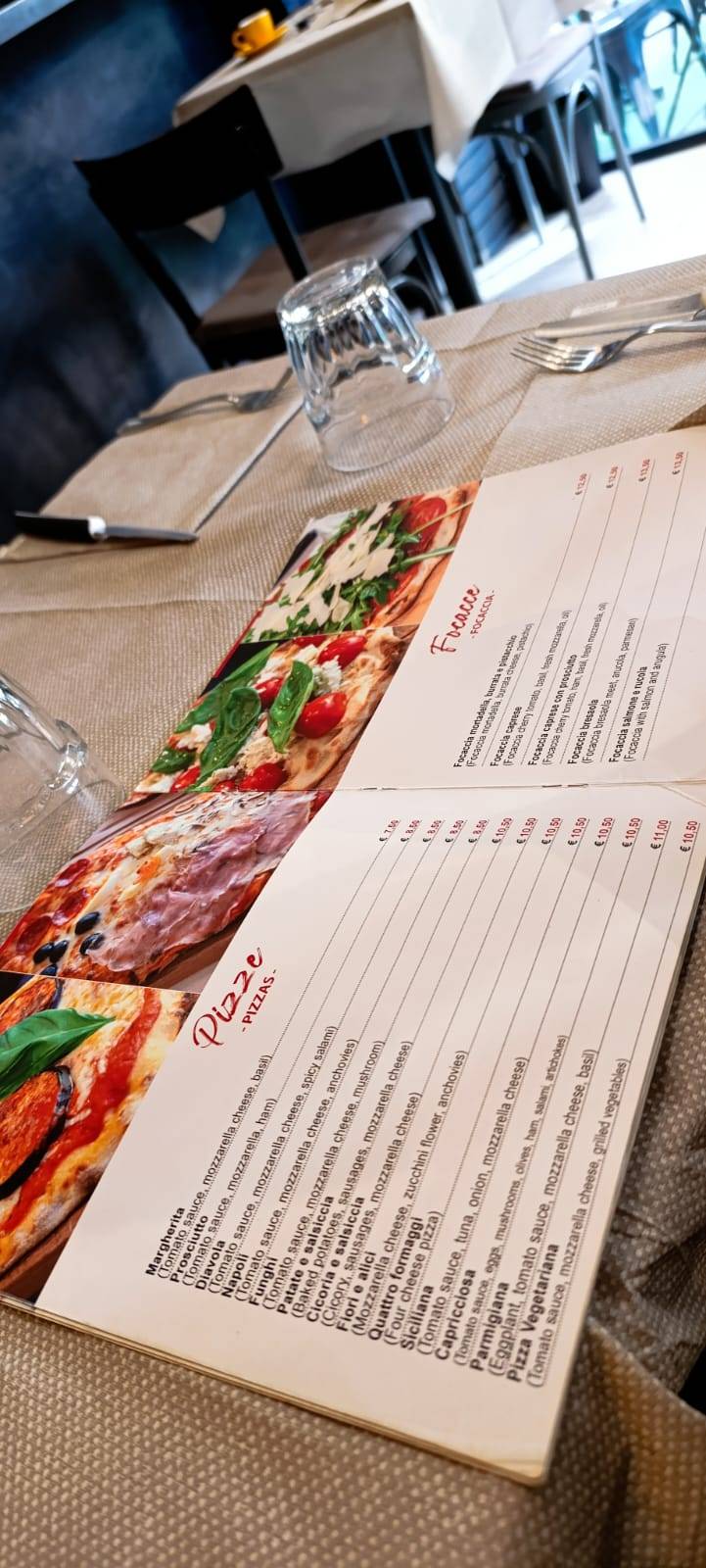 Menu di Ristorante Pizzeria Popolo Caffè 