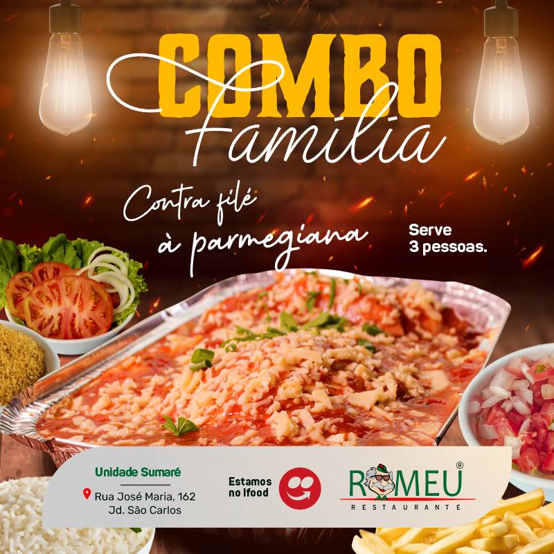 Restaurante do Romeu Picanha na Tábua Sumaré cardápio