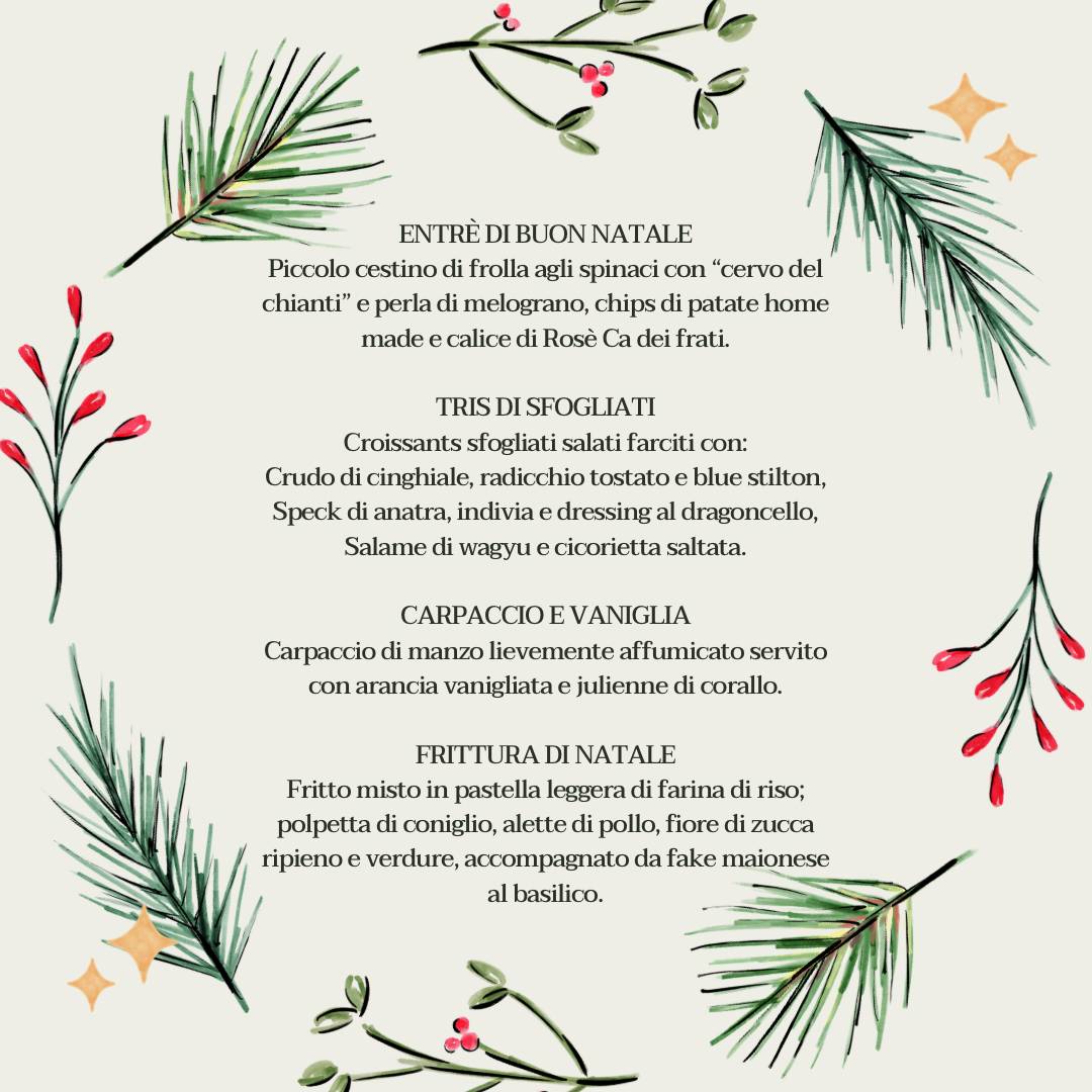 Menu di Rovente - Osteria con brace 