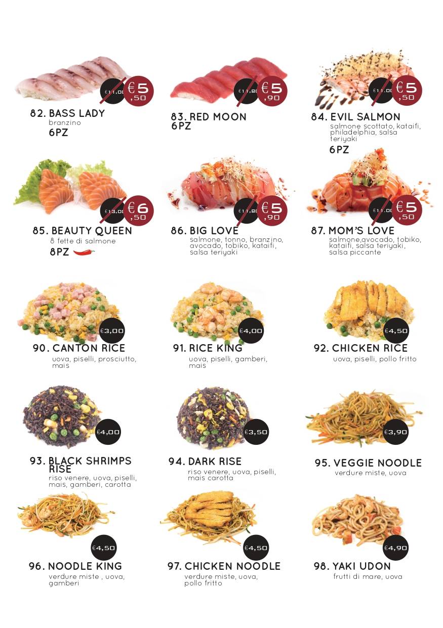 Menu di HAIKKY Sushi & Noodle Bar Rozzano 