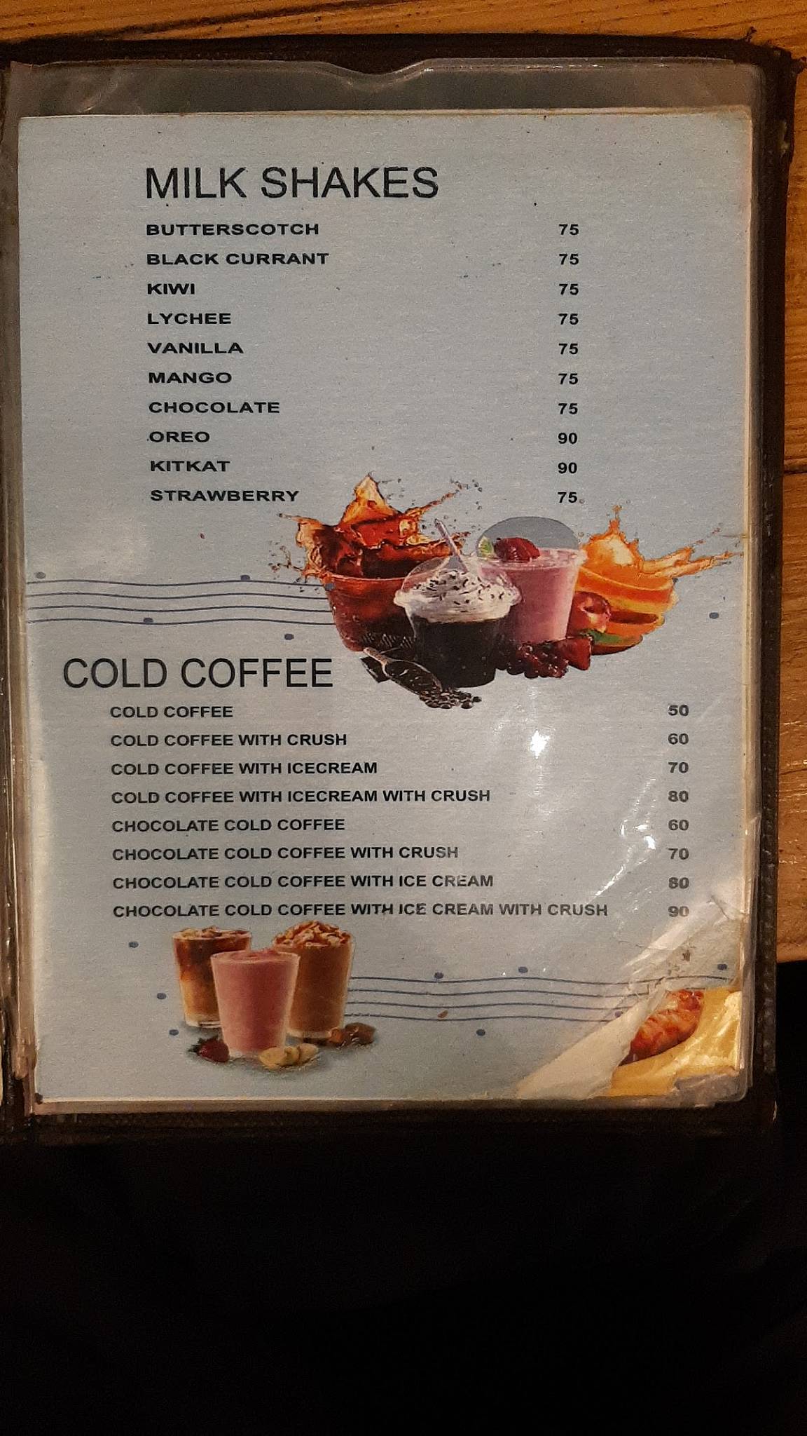 Rumi Cafe menu