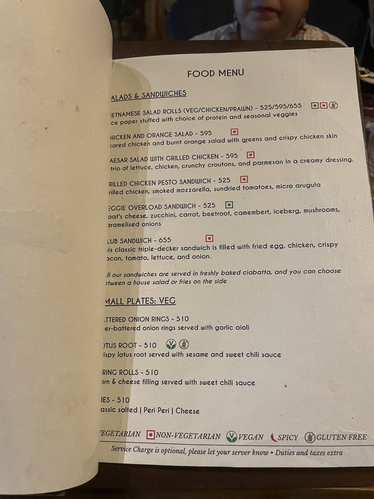SIDECAR menu