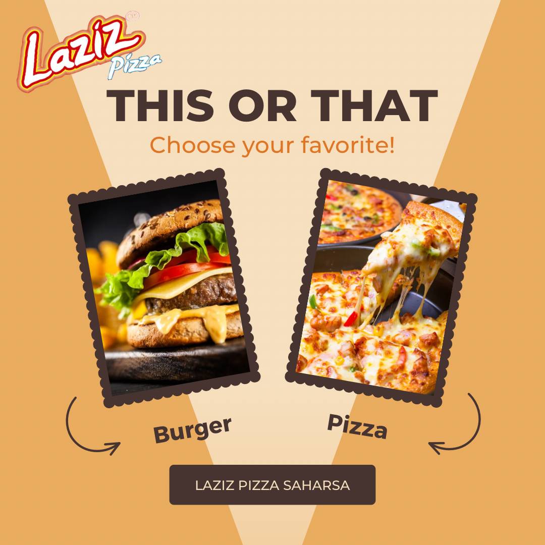 Laziz Pizza menu