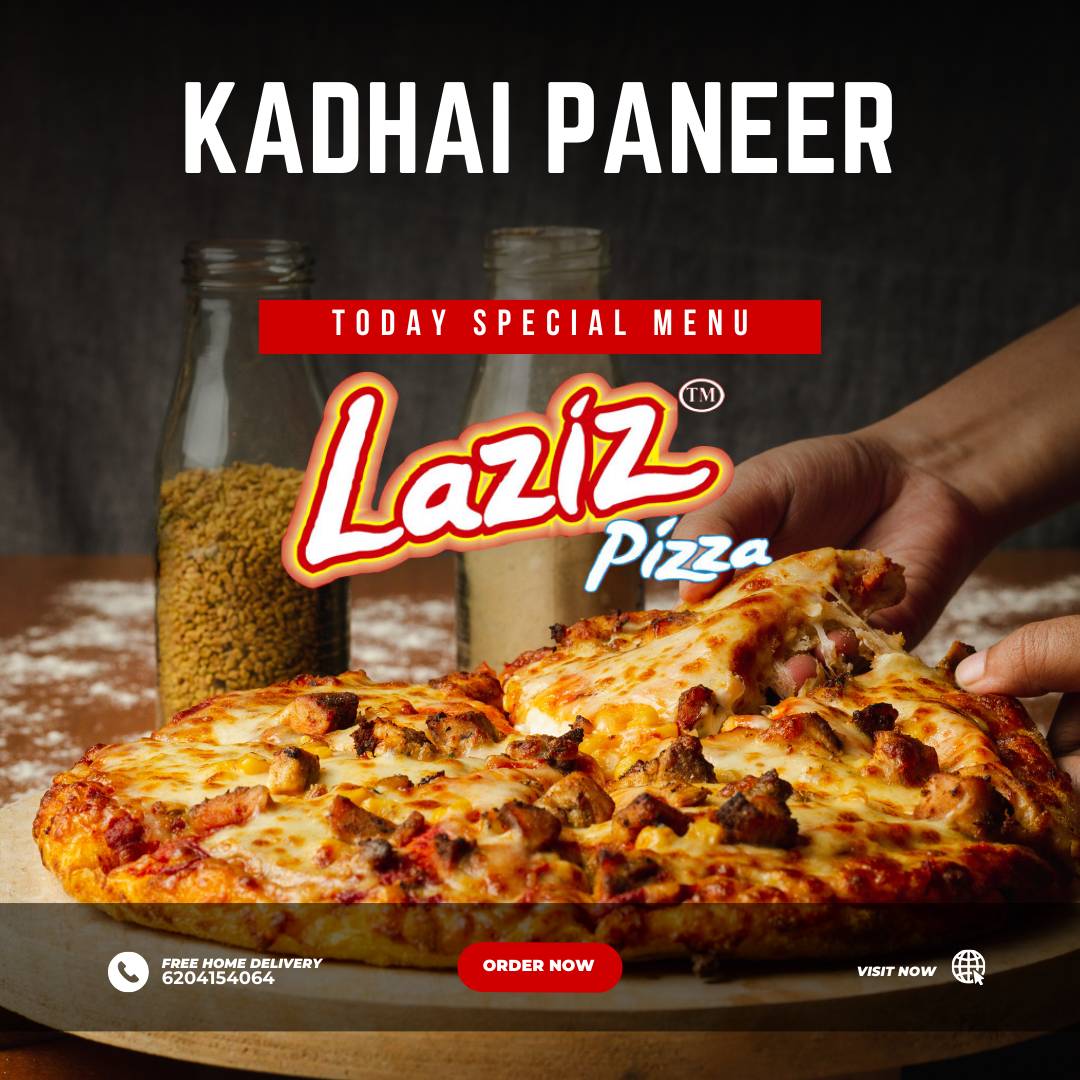 Laziz Pizza menu