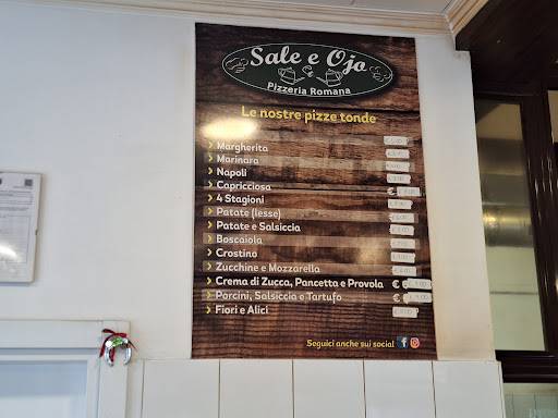 Menu di Sale e Ojo 