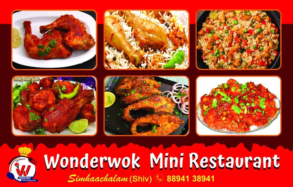 Sandhya Fast Food WONDERWOK mini restaurant menu