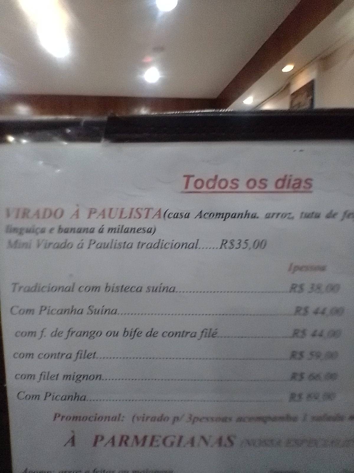 Salada Record cardápio