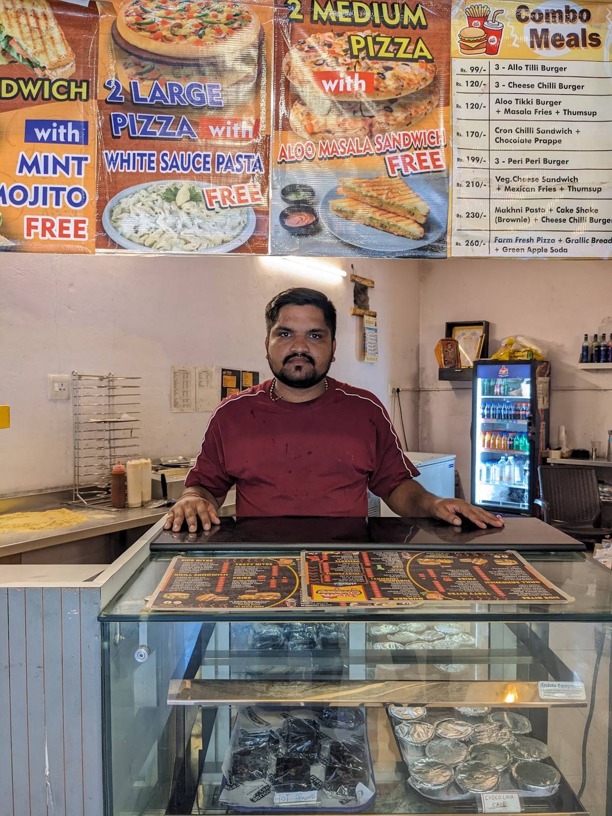 Say Cheesy menu