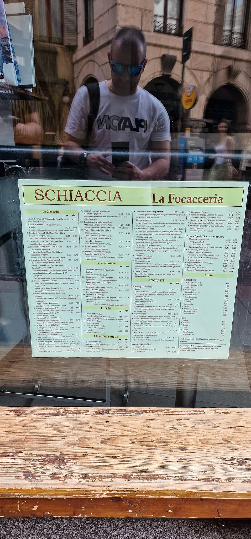 Menu di Schiaccia 