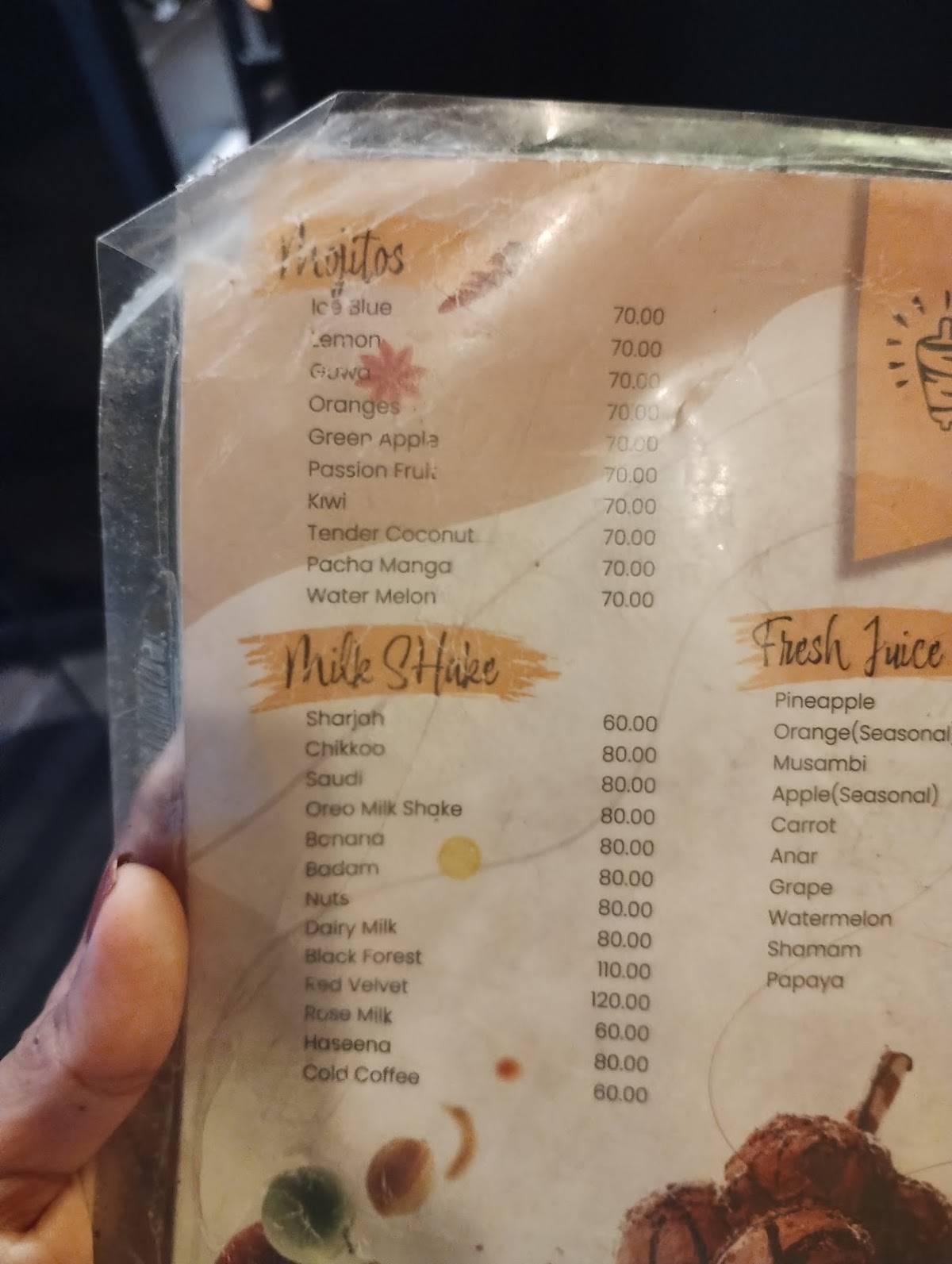 Shawarmix Thodupuzha menu