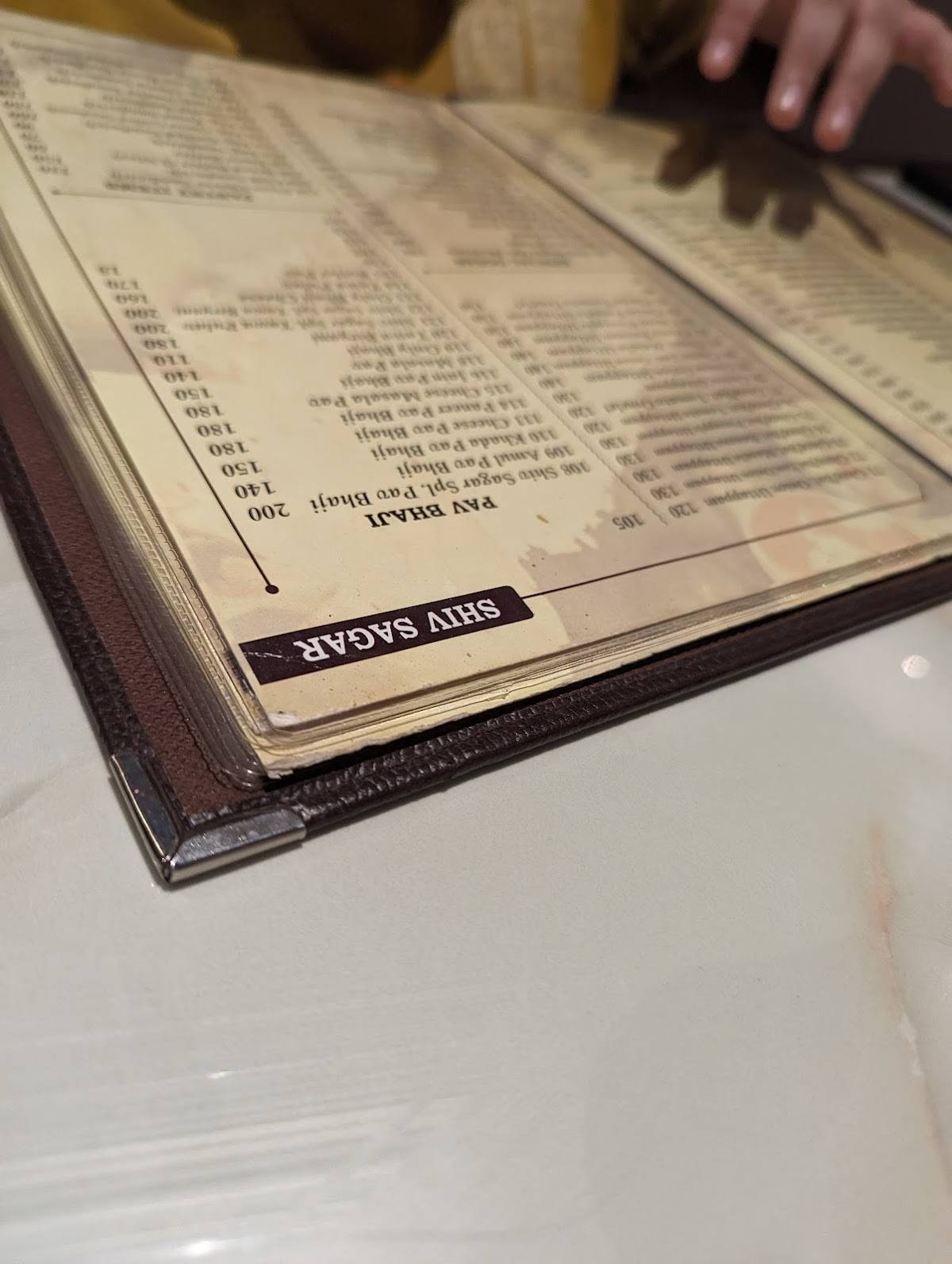 Shiv Sagar Pure Veg menu