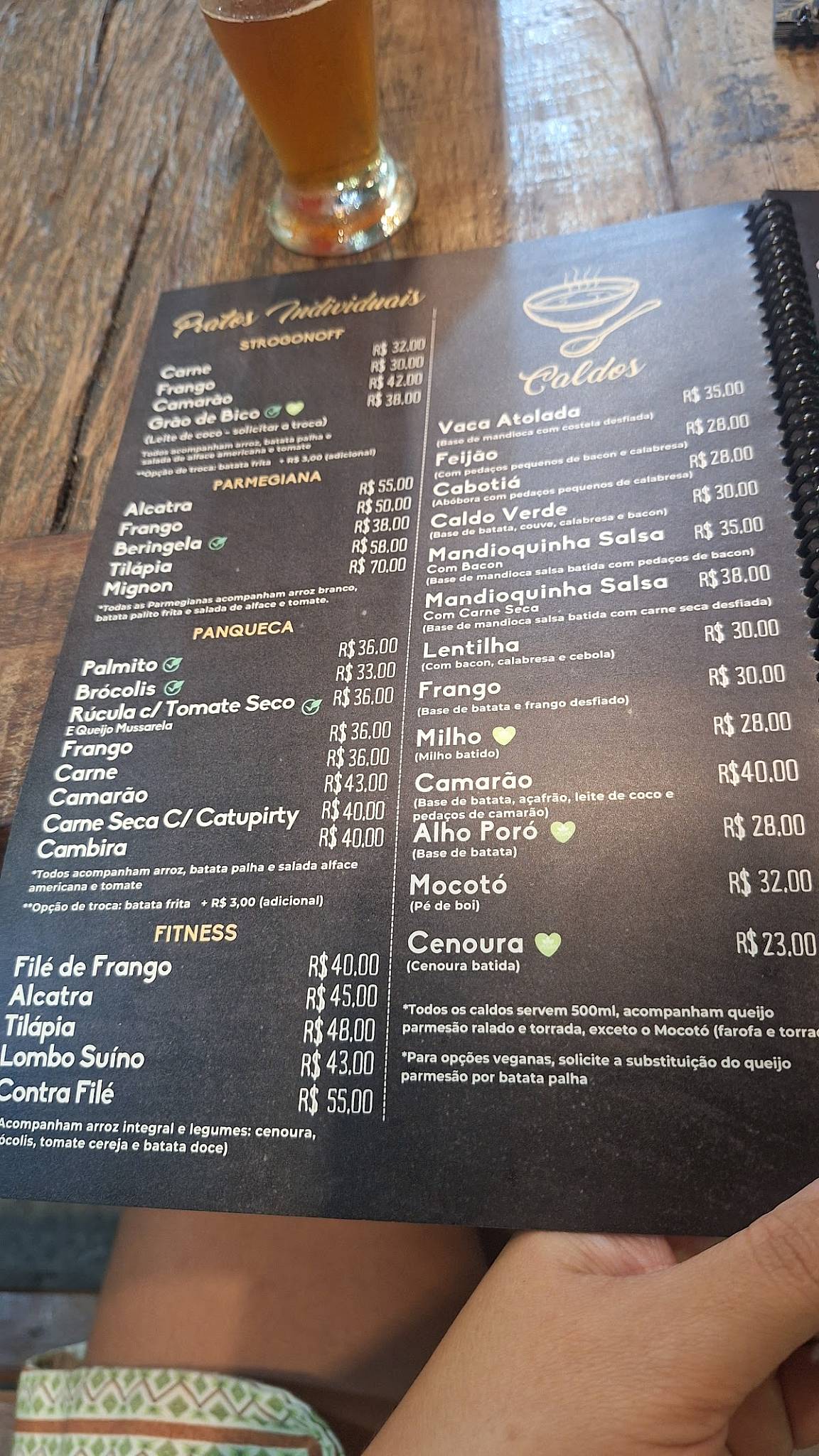 Simples Gastrobar Praia de Leste cardápio
