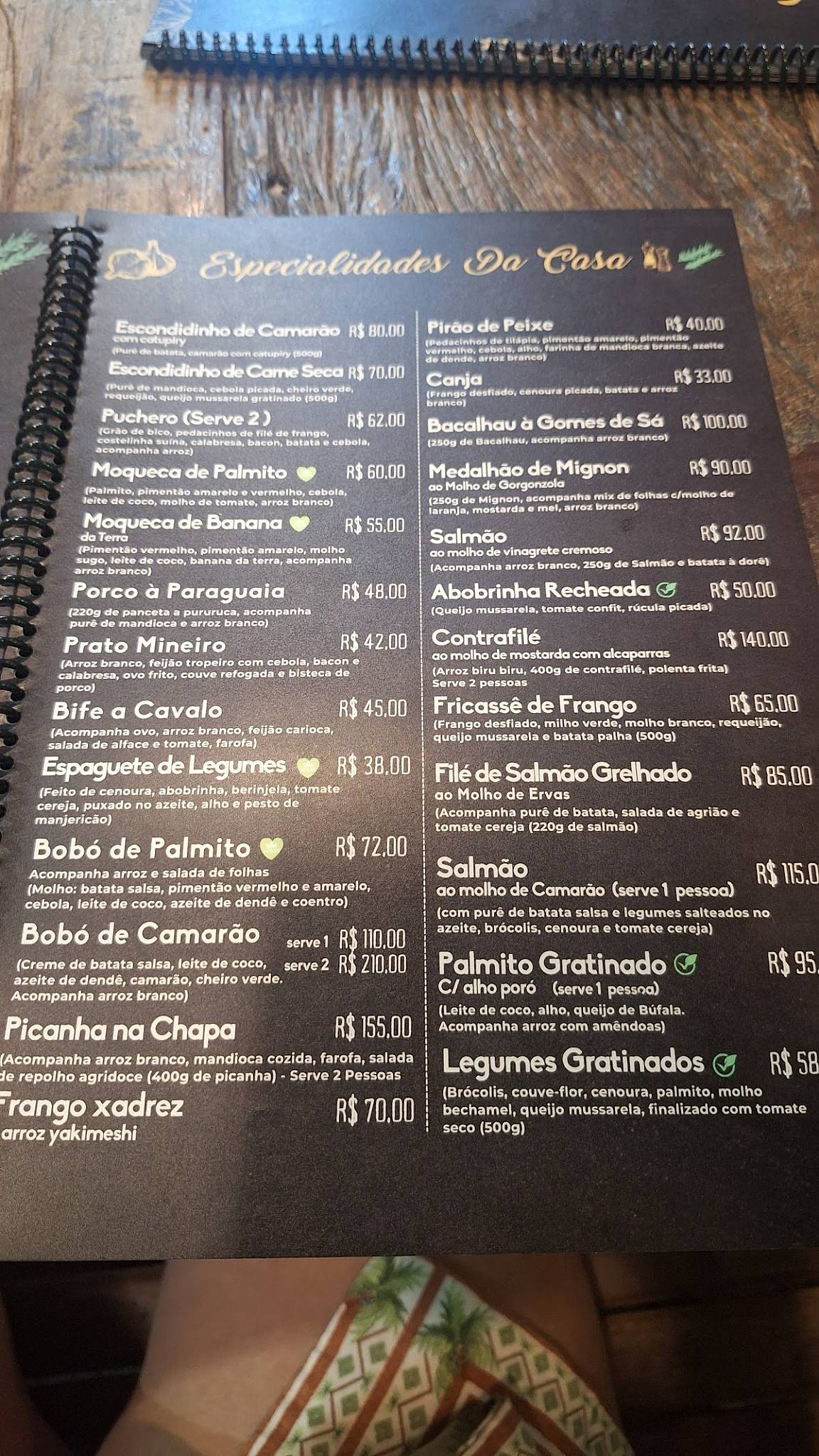 Simples Gastrobar Praia de Leste cardápio