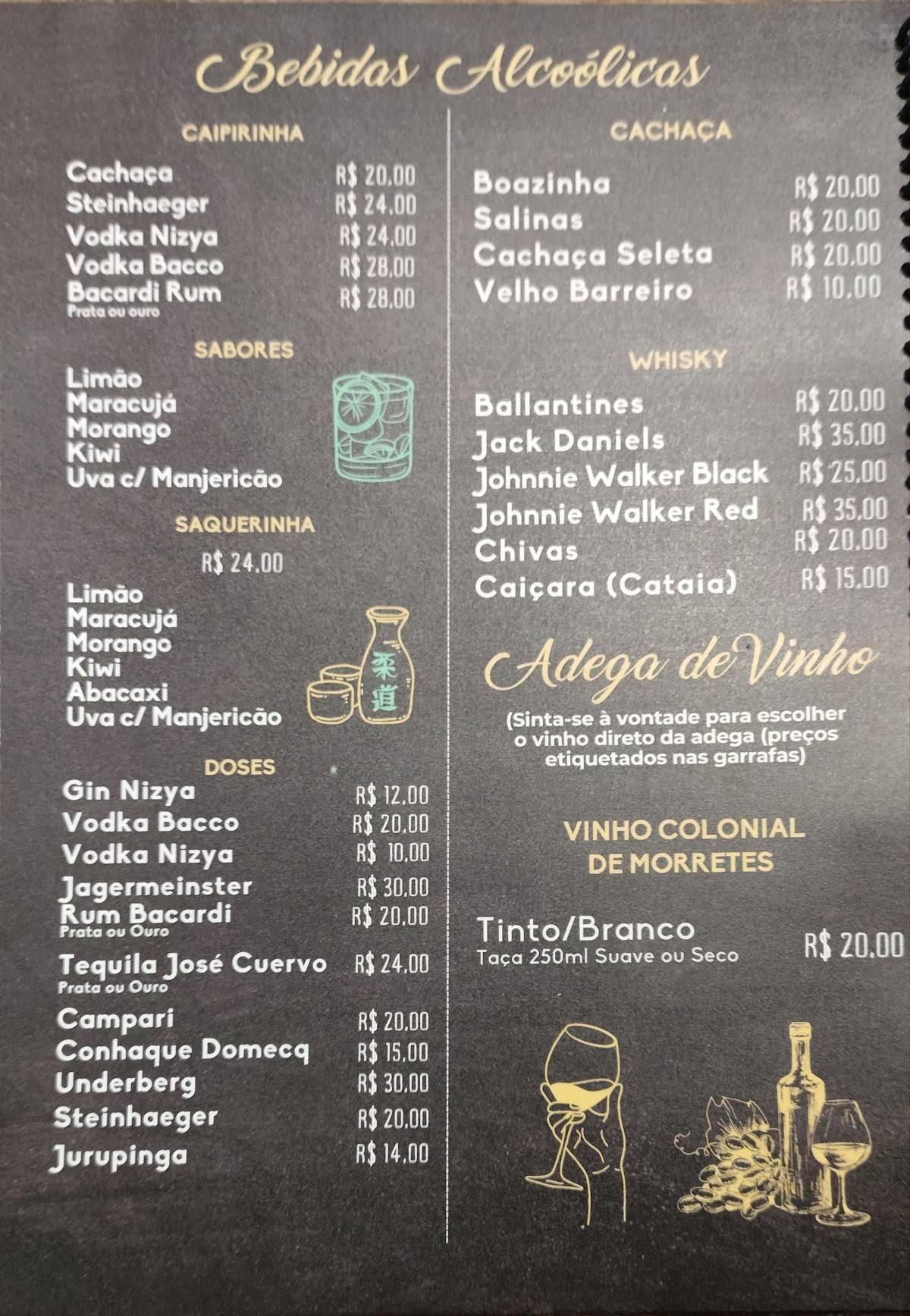 Simples Gastrobar Praia de Leste cardápio