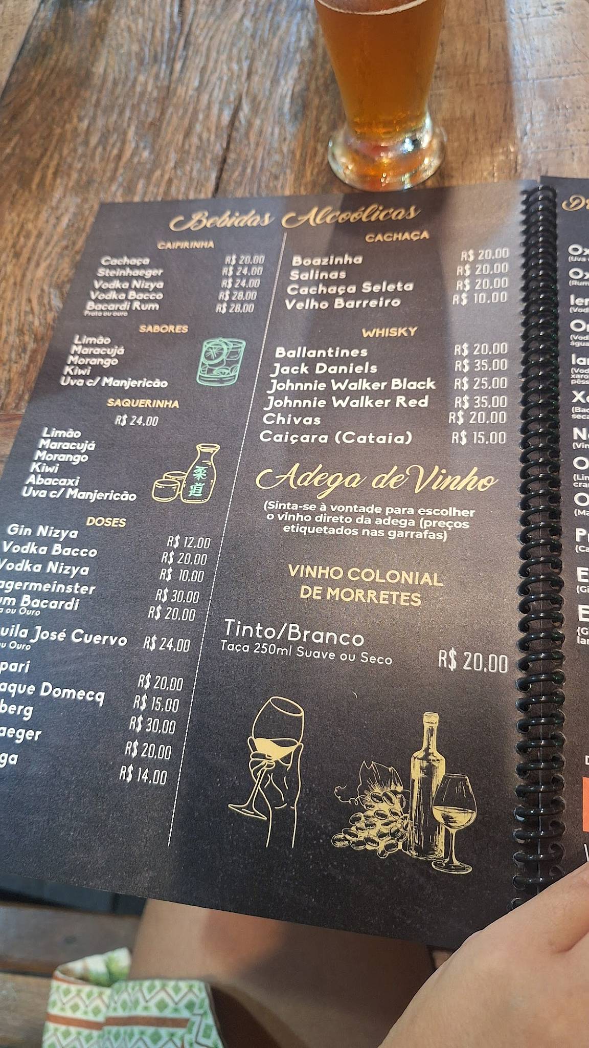 Simples Gastrobar Praia de Leste cardápio