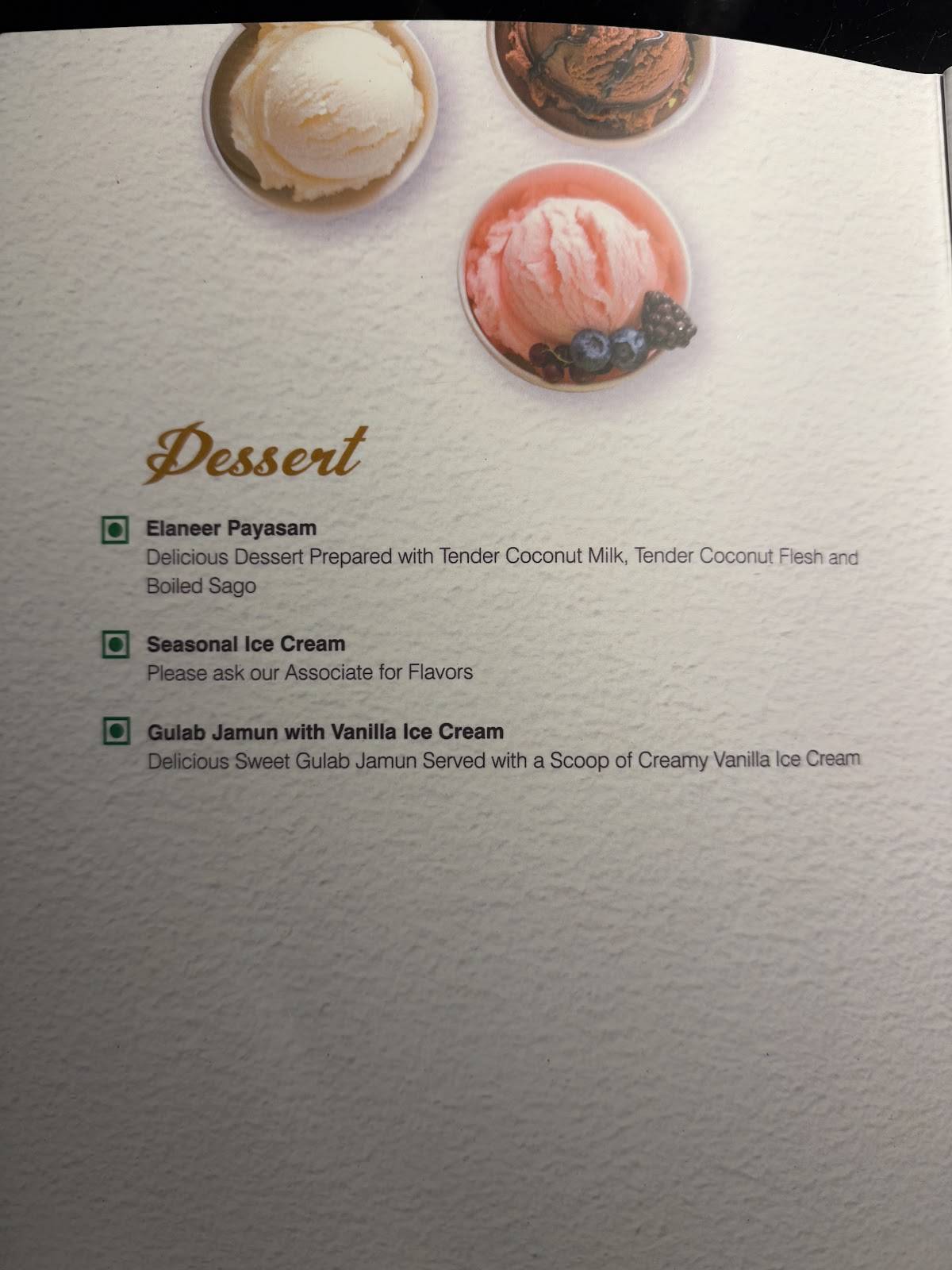 SkyLoft Roof Top Restaurant - Feathers A Radha Hotel menu