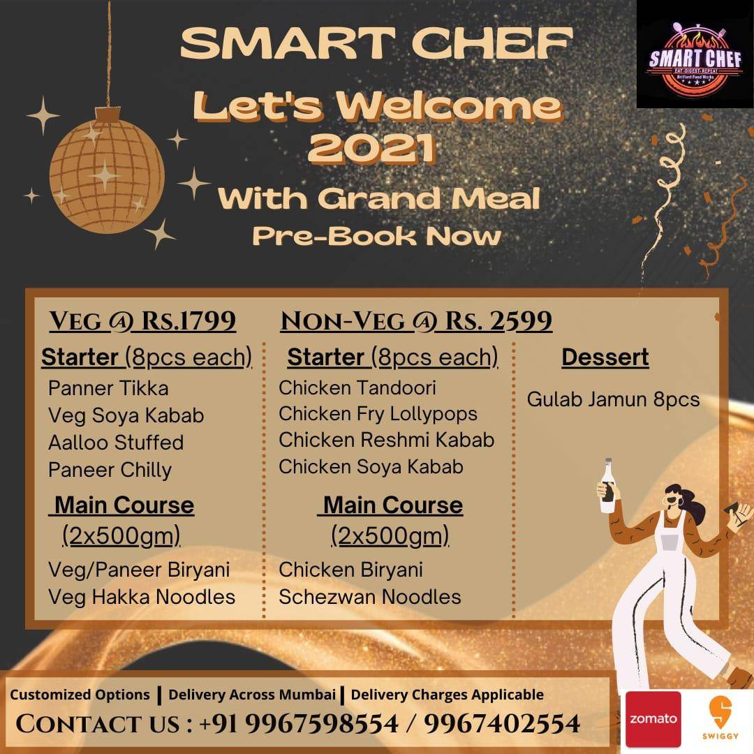 Smart Chef menu