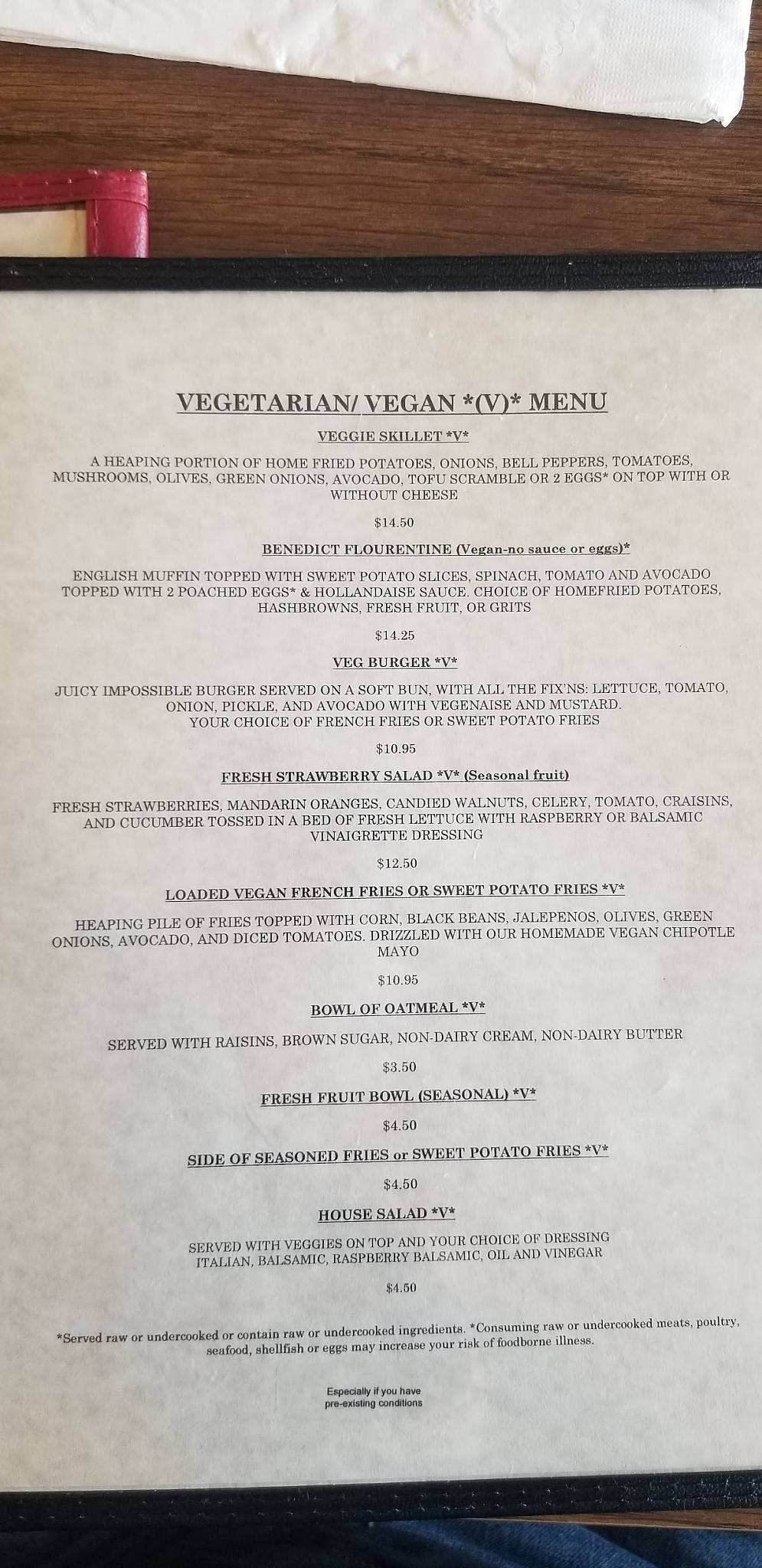 Menu at Stagecoach Restaurant, Elk Grove, Elk Grove Blvd