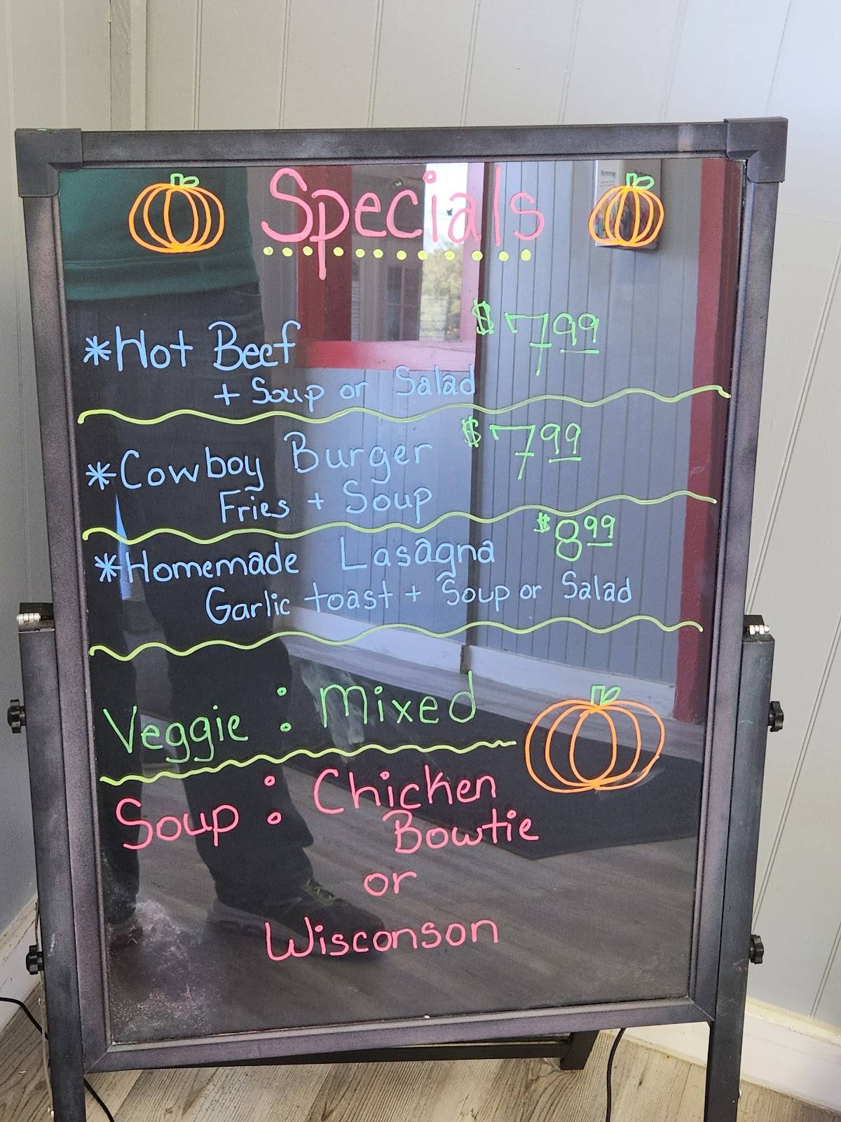 Menu at Star 36 Diner restaurant, Wathena