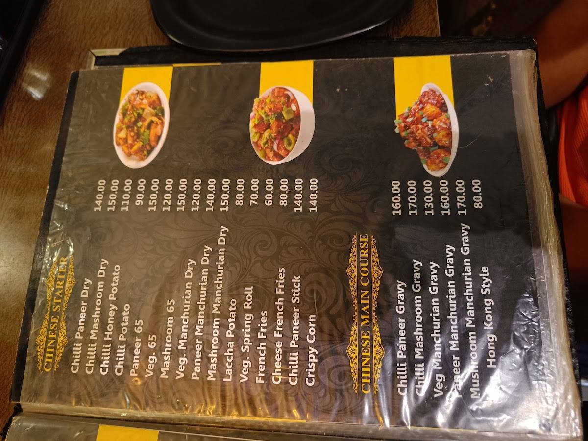 Suraj Restaurant menu