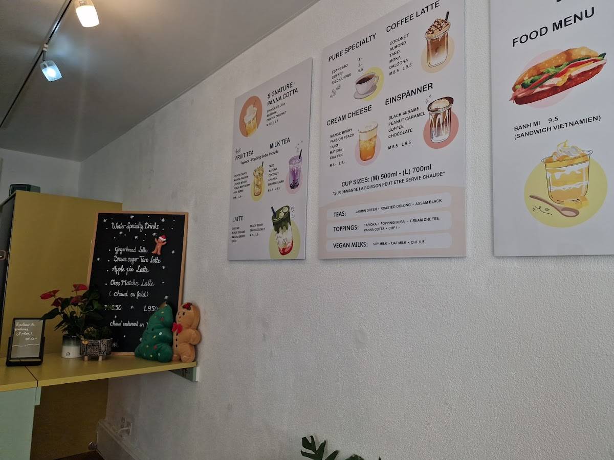 Menu di T&more 