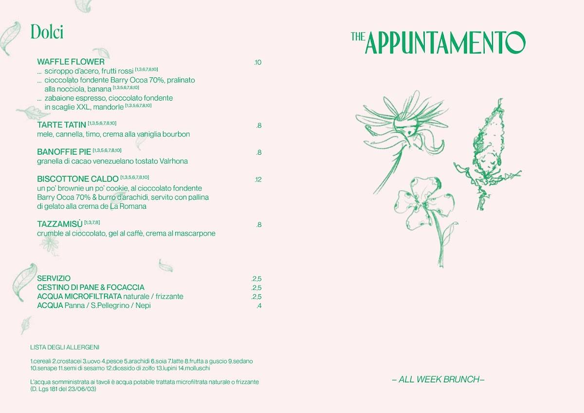 Menu di THE APPUNTAMENTO 