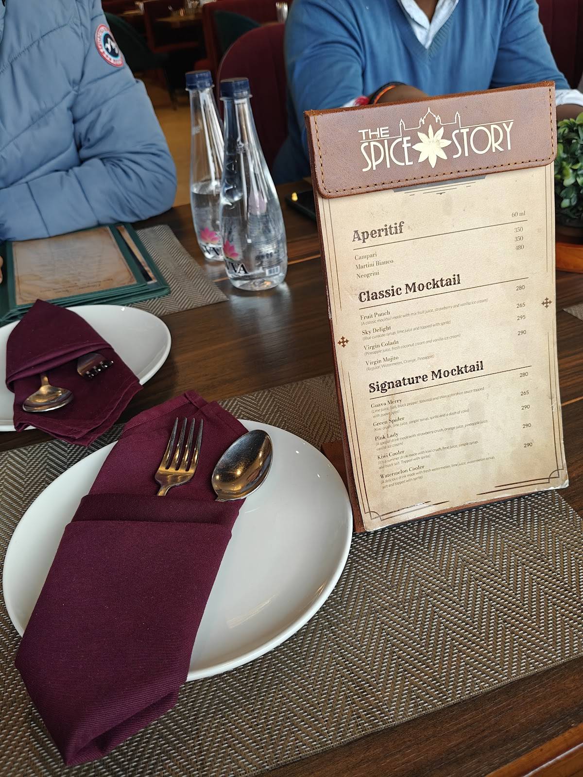 THE SPICE STORY Best Vegetarian Family Restuarant In Ratanada Rooftop Bar & Cafe In Jodhpur menu