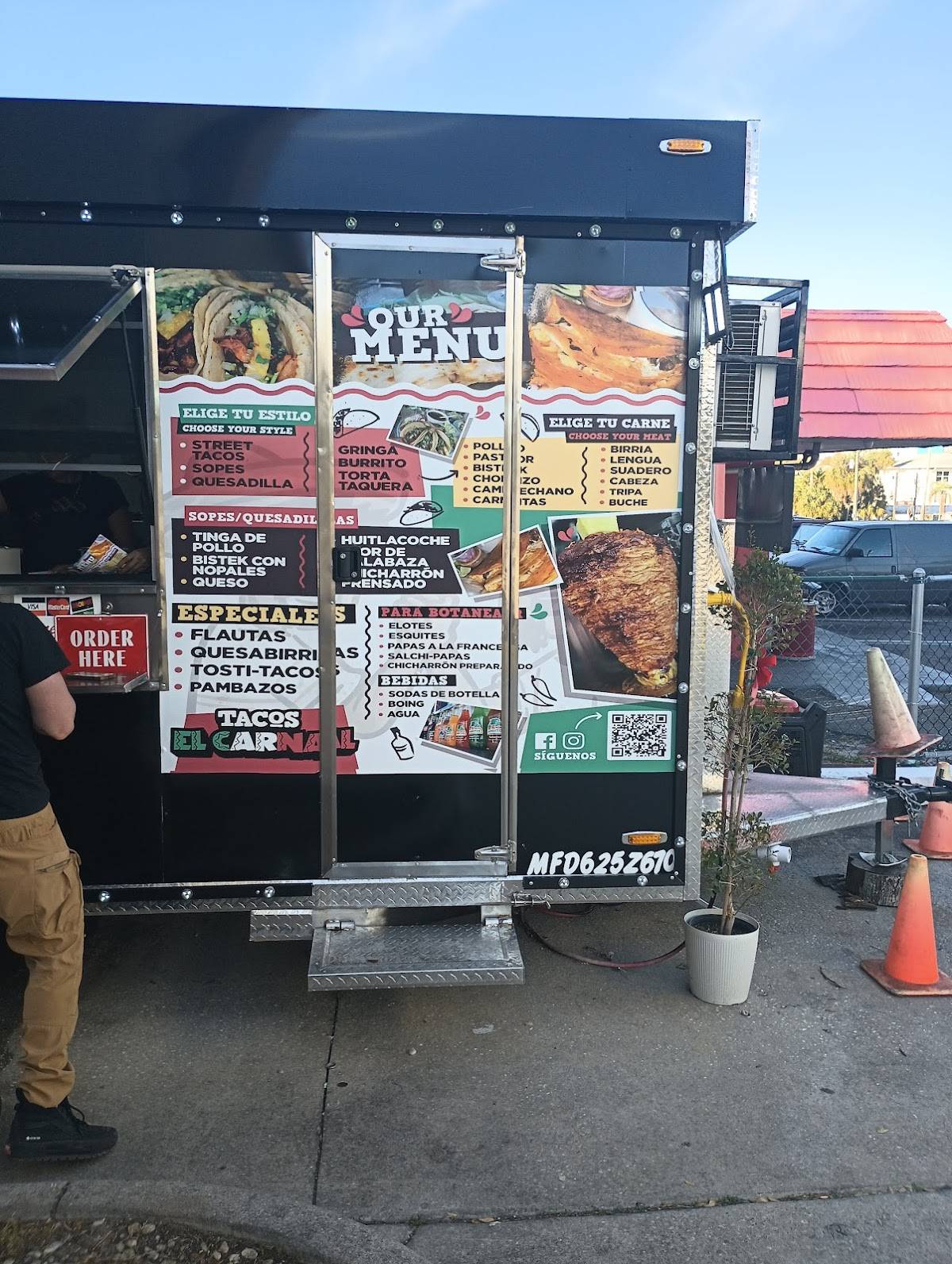 Menu at Tacos "El Carnal" - Clearwater restaurant, Clearwater
